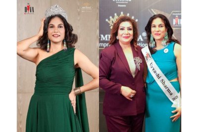Urvashi Sharma Crowned Mrs. Timeless Beauty – Silver Category | Diva Pageants Mrs. India 2025