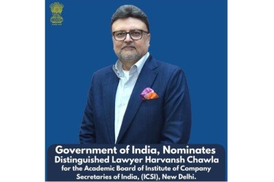 Distinguished Lawyer Harvansh Chawla Nominated to Academic Board of Institute of Company Secretaries of India (ICSI)