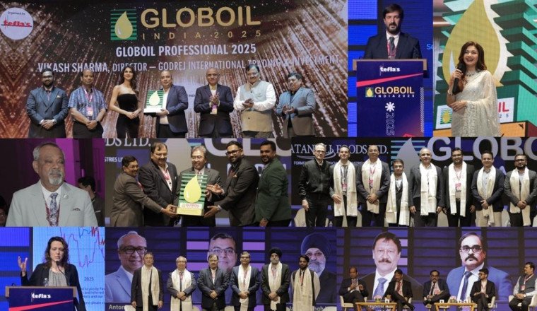 Bhagyashree & Vaani Kapoor Dazzle at Globoil India 2025 Awards Evening
