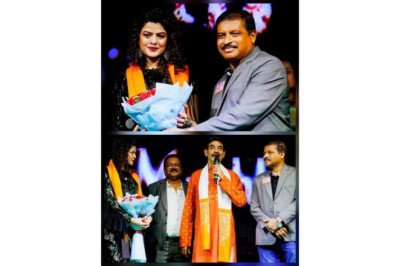 Palak Muchhal and Neil-Arijit Perform in Hyderabad, Organised by BSS and Abhijeeth Bhattacharjee, Culture Committee Chairman