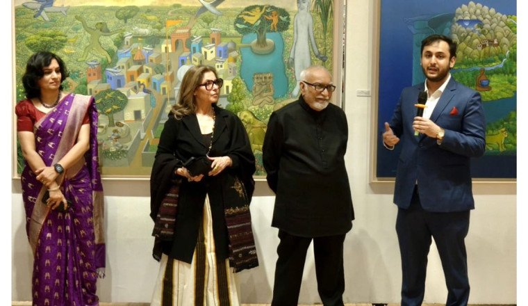 “Fables of the Fabulous” – Solo Art Exhibition by Sidharth Inaugurated at Jehangir Art Gallery, Mumbai