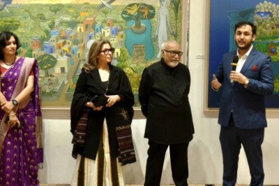“Fables of the Fabulous” – Solo Art Exhibition by Sidharth Inaugurated at Jehangir Art Gallery, Mumbai
