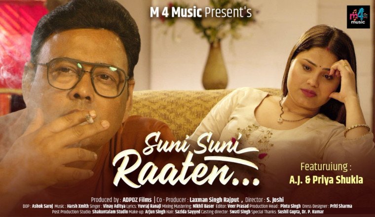 M 4 Music’s ‘Suni Suni Raaten’ Touches Hearts — AJ & Priya Shukla Shine in Lead Roles