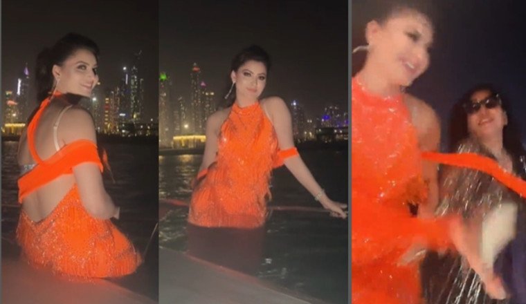 Bollywood Stunner Urvashi Rautela Sets Sail for Extravagant Cruise Birthday Bash for Mom in Dubai