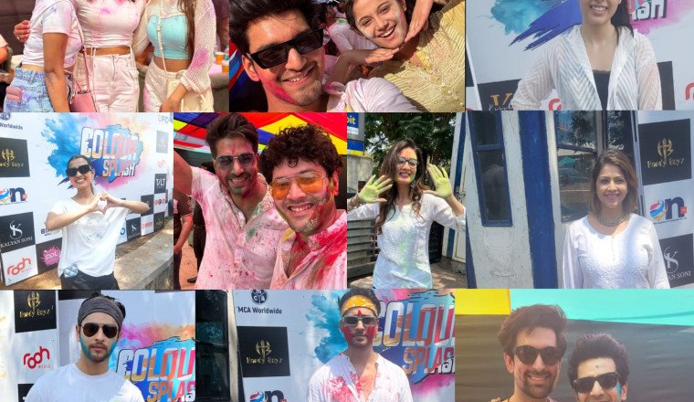 Celebs Galore at Colour Splash 5, Mumbai's Biggest Holi Fest held at Inorbit Mall