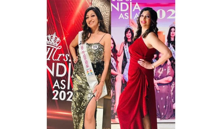 Archana Ashish Patil won the title of Mrs. Fitness Freak in the prestigious Mrs. India Asia 2024 pageant