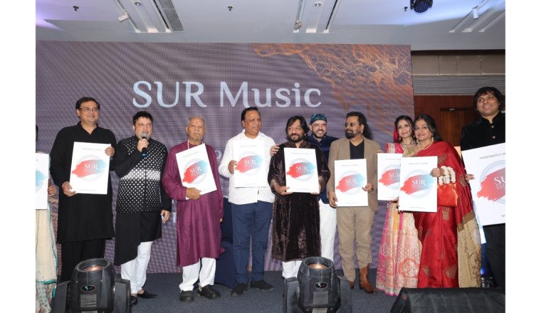 Rajeev Mahavir’s ‘SUR Music’ Launches in India with Musical Legends and Global Vision