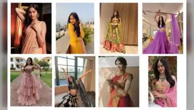 Adah Sharma Shares 8 Colorful Looks for Navratri